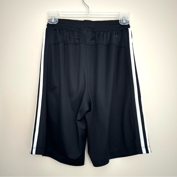 🔹Adidas Climalite Men's Classic Black Shorts with White Stripes - Picture 6 of 8